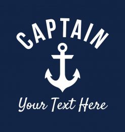 Funny Customizable Boat Captain's PNG Free Download