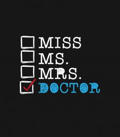 Funny Doctor Doctorate Graduation PhD PsyD PNG Free Download