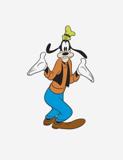 Goofy says I Dont Know PNG Free Download