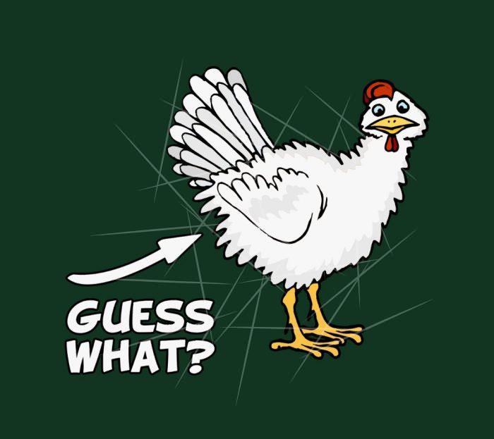 Guess What Chicken Butt 1 PNG Free Download