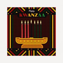 Happy Kwanzaa PopArt PNG Free Download