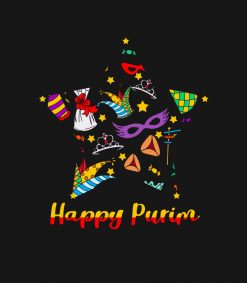 Happy Purim Festive Funny Star Of David PNG Free Download
