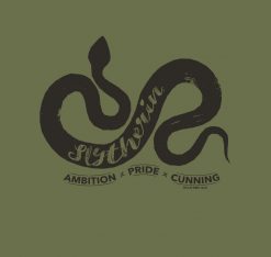Harry Potter - SLYTHERIN™ Silhouette Typography PNG Free Download