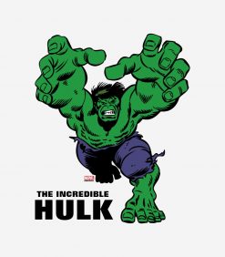 Hulk Retro Grab PNG Free Download