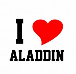 I Heart Aladdin PNG Free Download