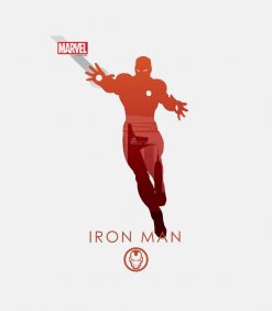 Iron Man Heroic Silhouette PNG Free Download