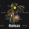 Kansas July 4th Fireworks Ladies PNG Free Download