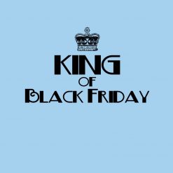 King of Black Friday PNG Free Download