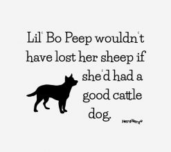 Lil Bo Peep and Cattle Dogs - HerdNerd PNG Free Download