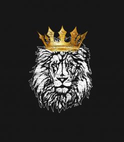 Lion with crown PNG Free Download