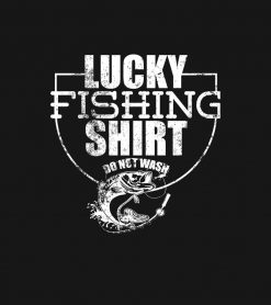 Lucky Fishing . Funny Great Gift For Fisher PNG Free Download