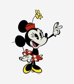 Main Mickey Shorts - Minnie Hand Up PNG Free Download