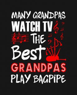 Many Grandpas Watch TV Best Play Bagpipe PNG Free Download