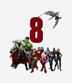 Marvel - Avengers - Birthday PNG Free Download