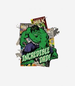 Marvel Hulk Incredible Dad Fathers Day PNG Free Download