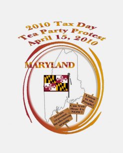 Maryland Tax Day Tea Party Protest PNG Free Download