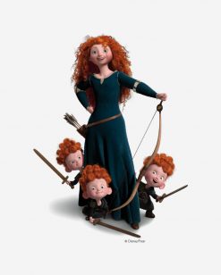 Merida and the Triplets PNG Free Download