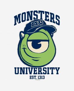 Mike Monsters University Est. 1313 light PNG Free Download