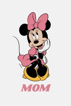 Minnie Mouse - Posing in Pink PNG Free Download