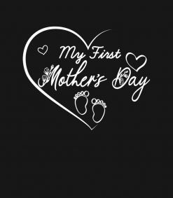 My First Mothers Day For Mom PNG Free Download