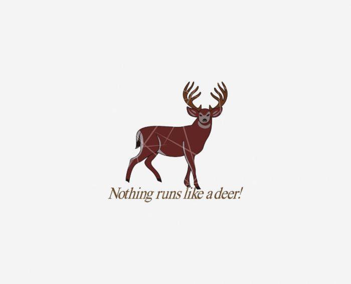 Nothing Runs like a Deer PNG Free Download