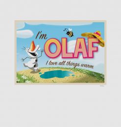 Olaf - I Love All Things Warm PNG Free Download