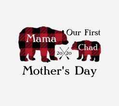 Our First Mothers Day Custom PNG Free Download