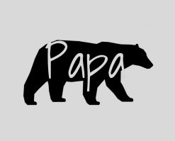 Papa Bear Dad PNG Free Download