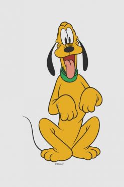 Pluto - Paws Up PNG Free Download