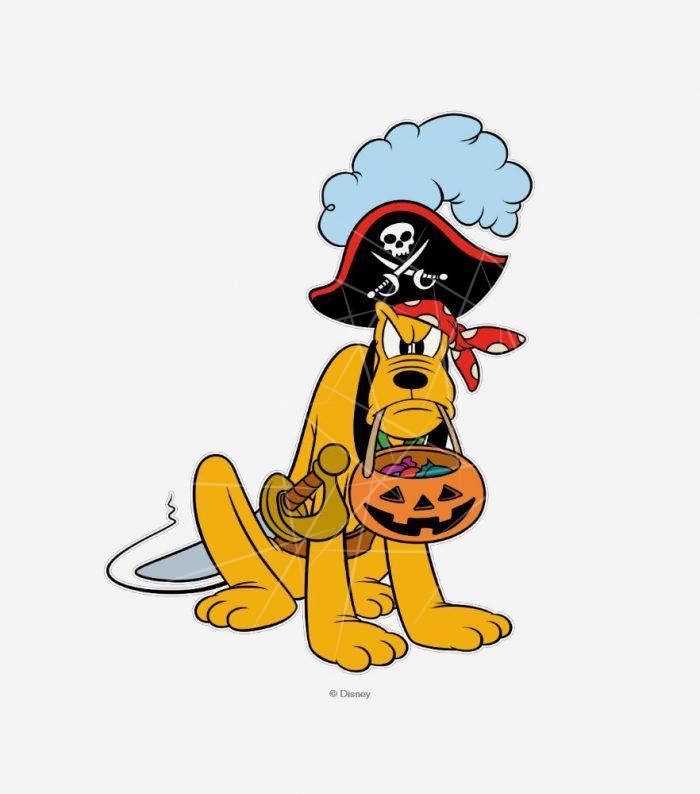 Pluto in Pirate Costume PNG Free Download