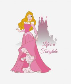 Princess Aurora & Castle Graphic PNG Free Download