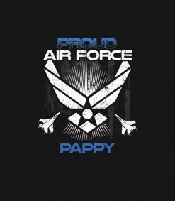 Proud Air Force Pappy Veterans Day Shirts PNG Free Download