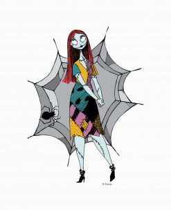 Sally in Spider Web PNG Free Download