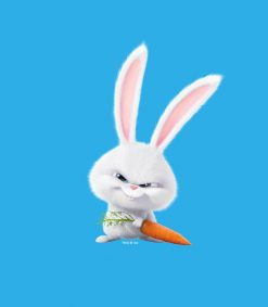 Secret Life of Pets - Insanely Cute Snowball PNG Free Download