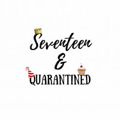 Seventeen Quarantined Birthday Gift 17 Years Old PNG Free Download