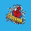 Spider-Man 90s Themed Logo Graphic PNG Free Download