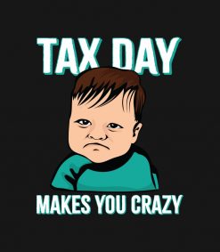 Tax Day Joke for Taxpayers in Bureaucracy PNG Free Download