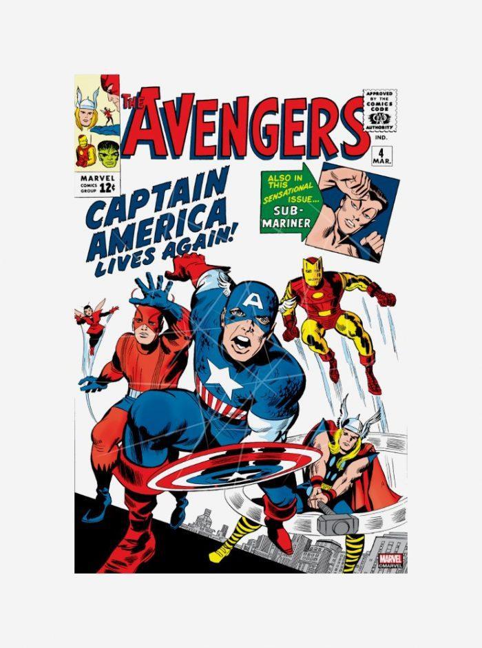 The Avengers 4 Comic Cover PNG Free Download