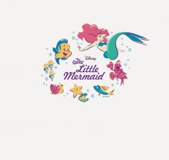 The Little Mermaid & the Sea PNG Free Download