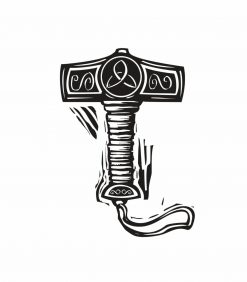 Thors hammer Mjolnir Baby PNG Free Download