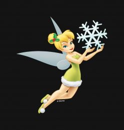 Tinkerbell - Christmas Snowflake PNG Free Download