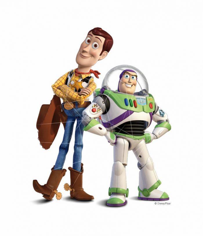 Toy Story 3 - Buzz & Woody Toddler PNG Free Download