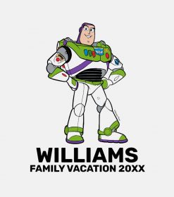 Toy Story Buzz Lightyear - Family Vacation PNG Free Download