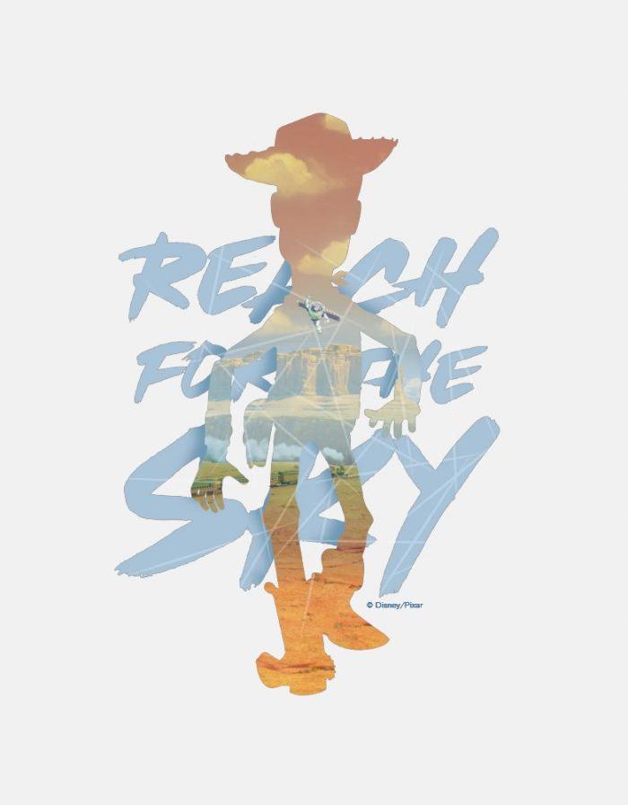 Toy Story - Reach For The Sky Woody & Buzz Art PNG Free Download