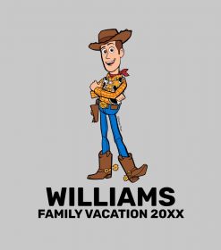 Toy Story Woody - Family Vacation PNG Free Download