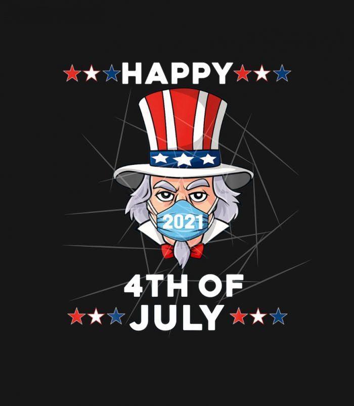 Uncle Sam In A Mask 4Th Of July 2021 Funny Boys Ki PNG Free Download