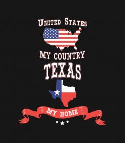 United States My Country Texas My Home PNG Free Download