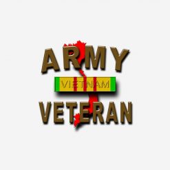 Vietnam War Veteran Service Ribbon - ARMY PNG Free Download