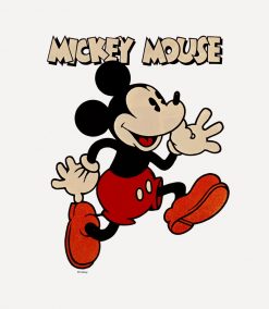 Vintage Mickey Mouse PNG Free Download