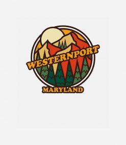Vintage Westernport - Maryland Mountain Hiking Souv PNG Free Download